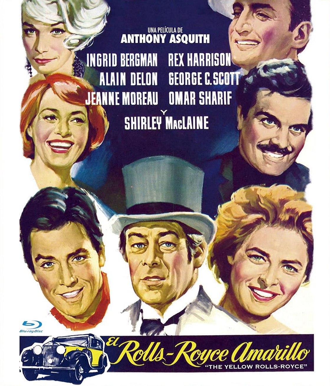 The Yellow Rolls-Royce (ej svensk text) (Blu-ray)