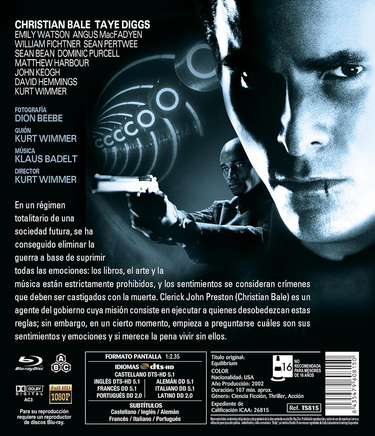 Equilibrium (ej svensk text) (Blu-ray) - 2