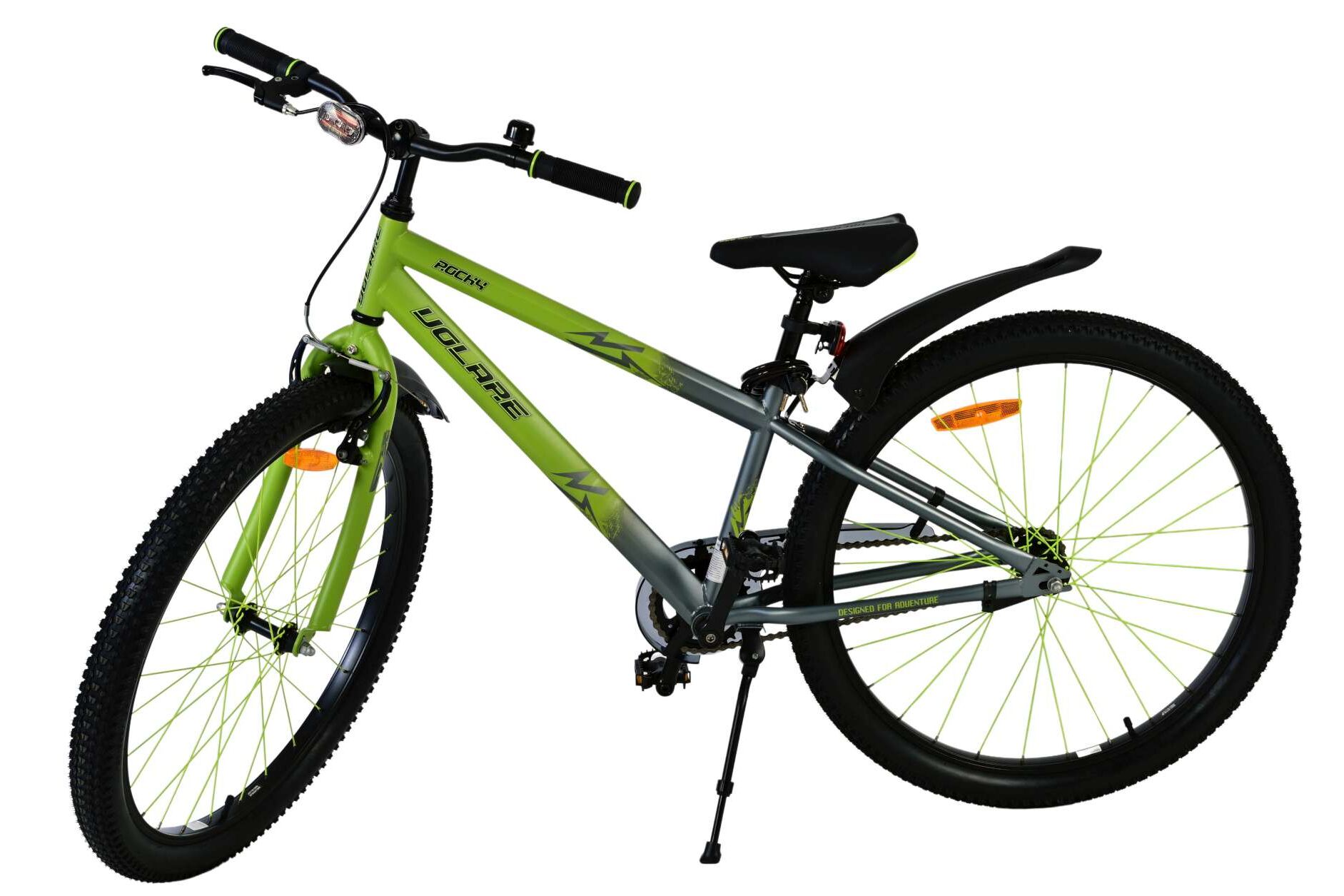 Barncykel Volare Rocky 26 Tum - Grön för barn 9-12 år - 2