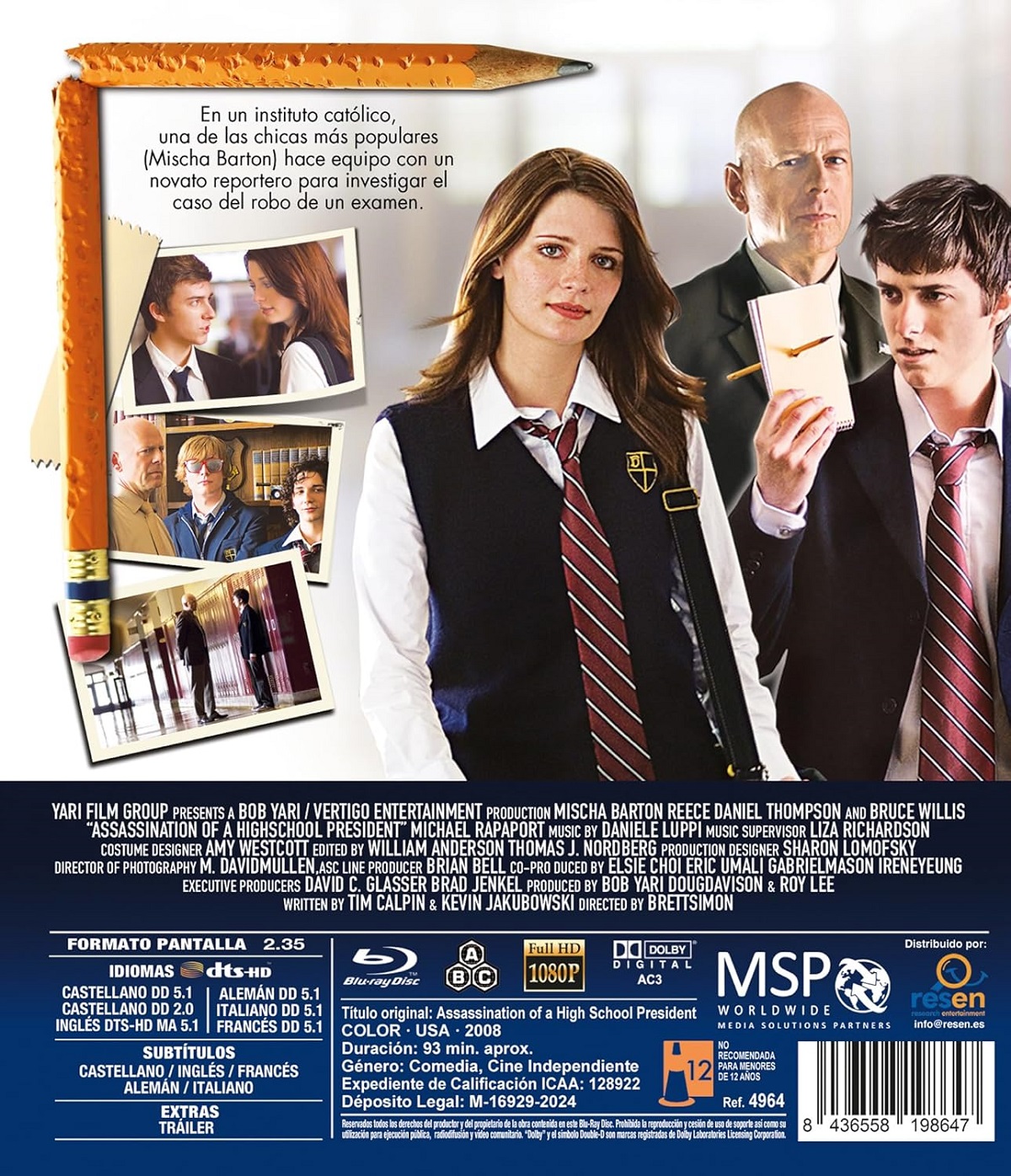Assassination of a High School President (ej svensk text) (Blu-ray) - 2