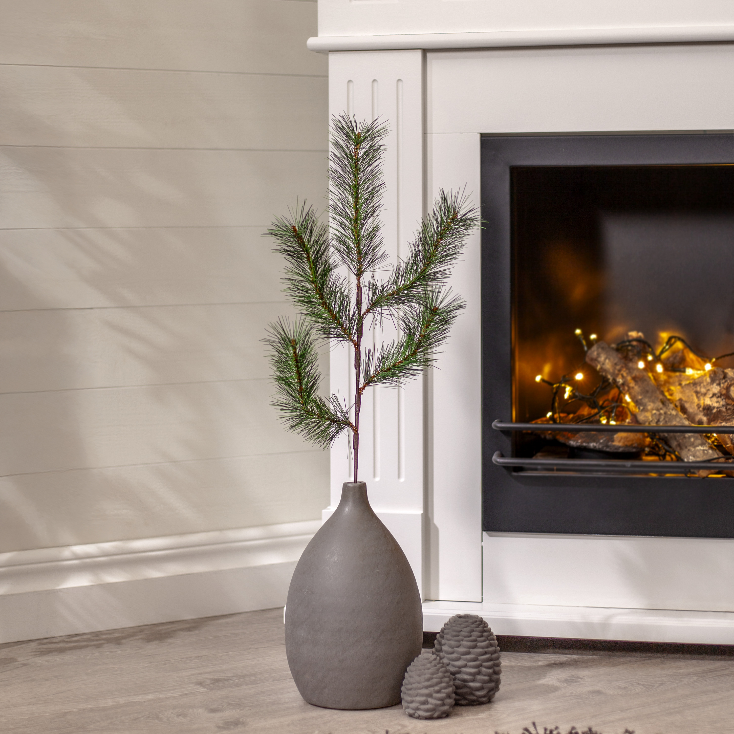 Decorative sprig Pine - 65x32 cm