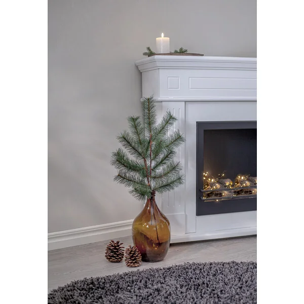 Decorative sprig Pine - 65x32 cm - 1 pcs - 6