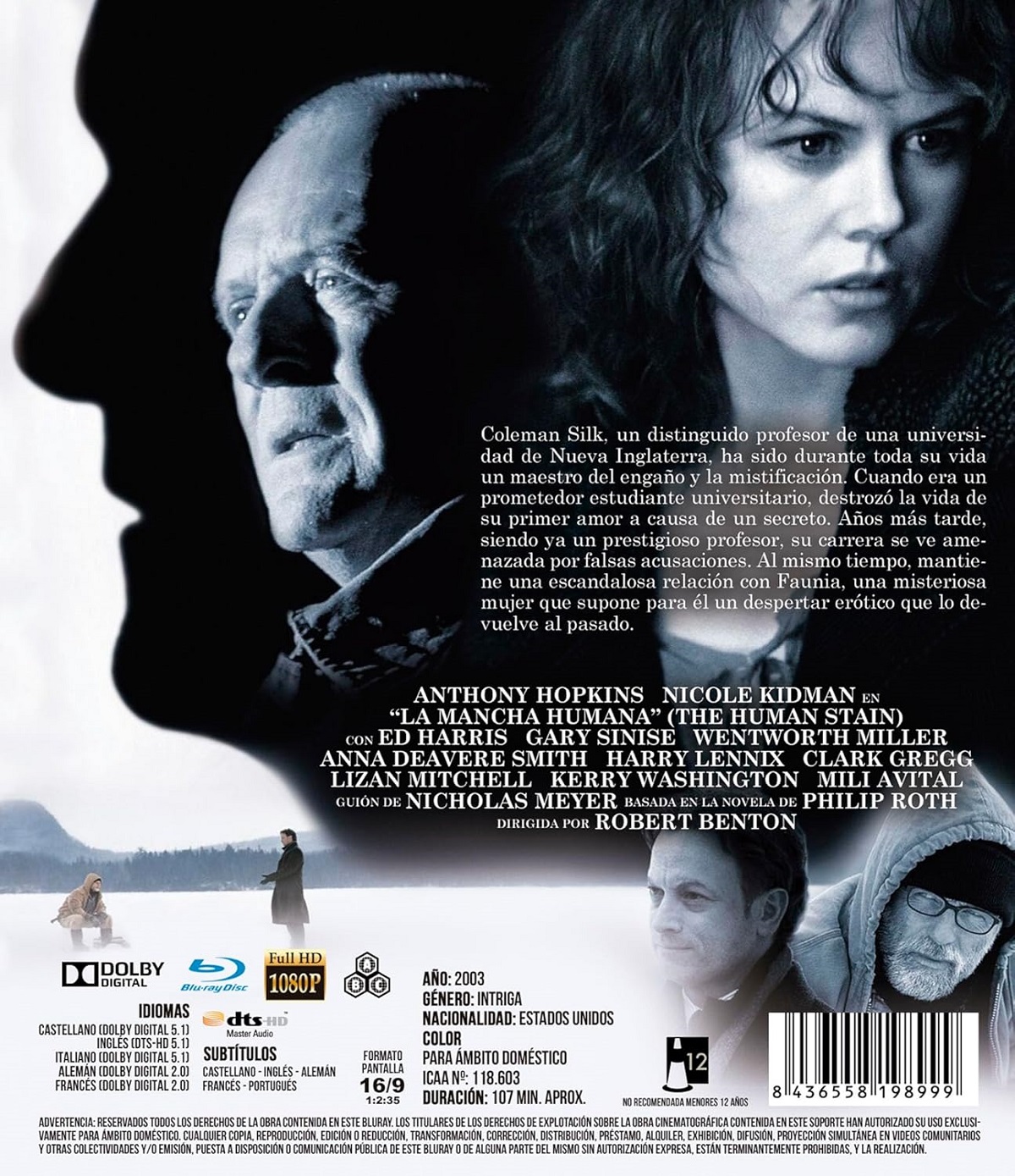 The Human Stain (ej svensk text) (Blu-ray) - 2