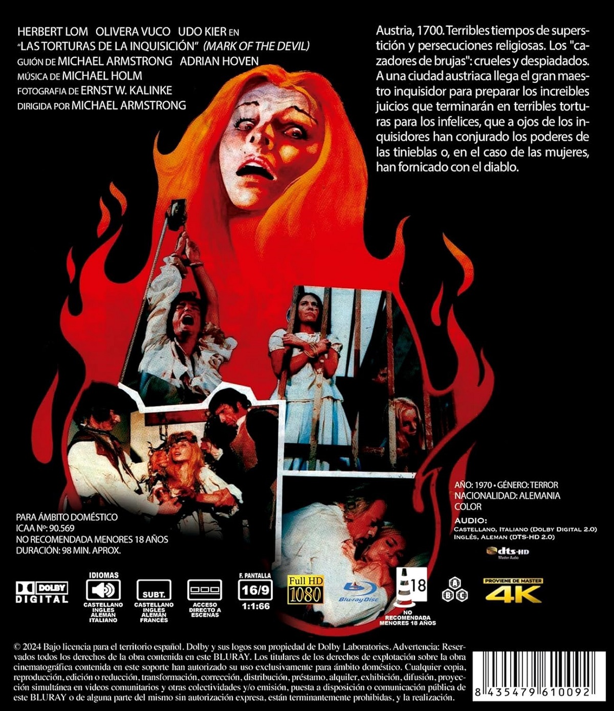 Mark of the Devil (ej svensk text) (Blu-ray) - 2