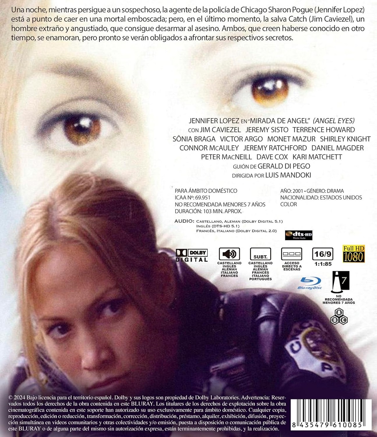 Angel Eyes (ej svensk text) (Blu-ray) - 2