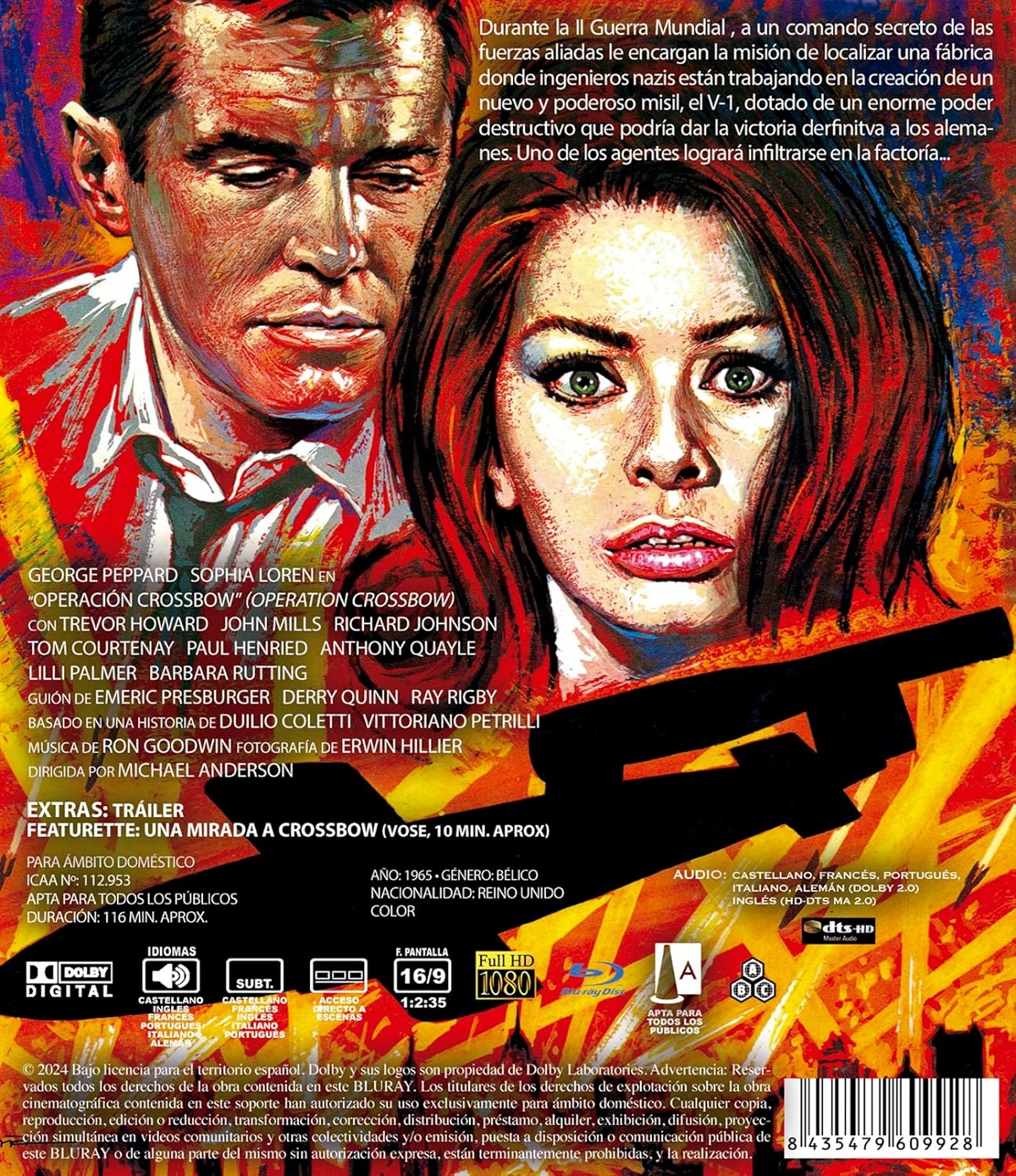 Operation Crossbow (ej svensk text) (Blu-ray) - 2