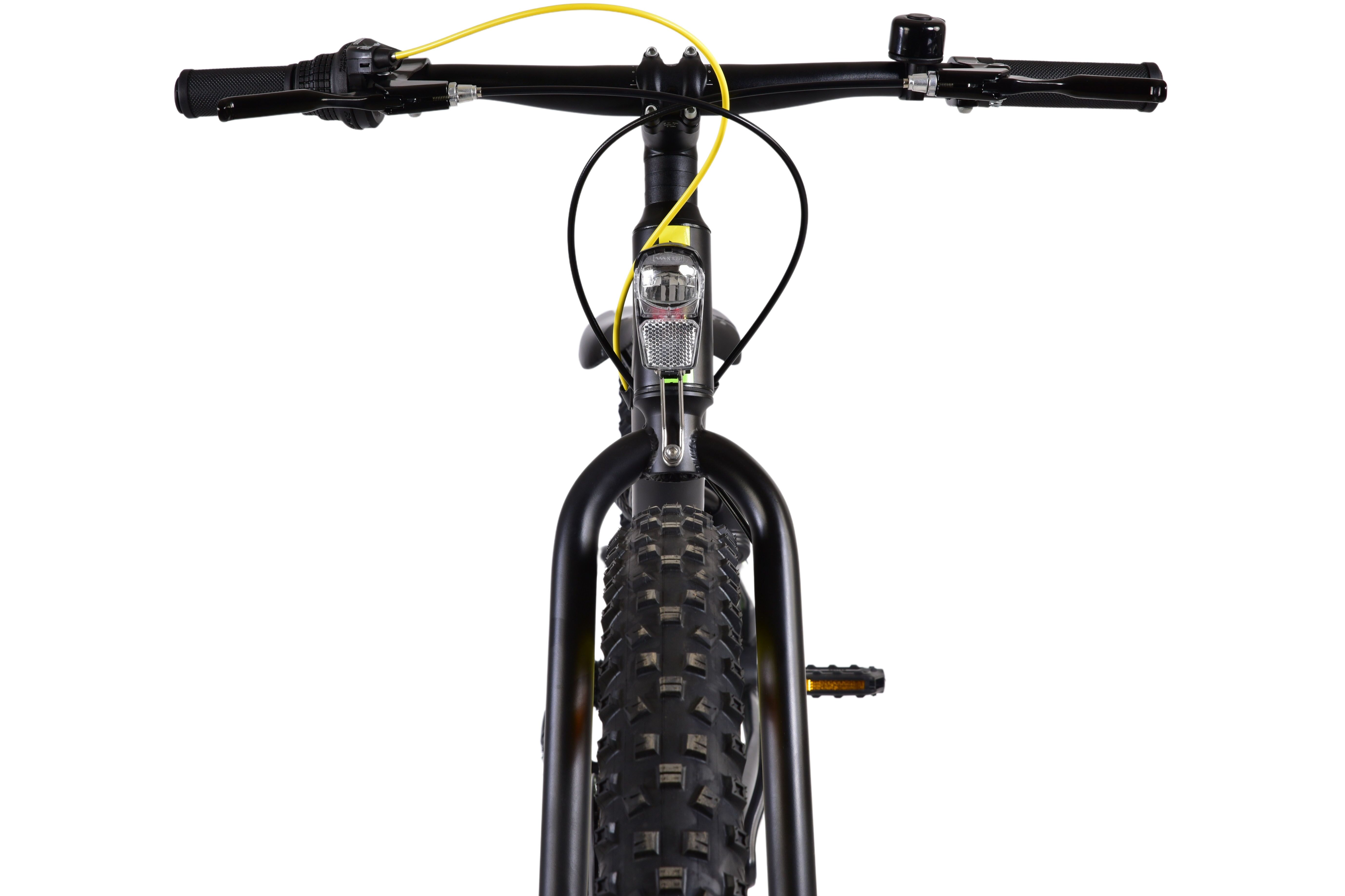 Barncykel Volare Gradient 26 tum – 7 växlar Svart/Gul/Grön för barn 9–12 år - 12
