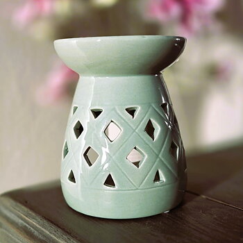 Aromalampa Basket Grön 12 cm
