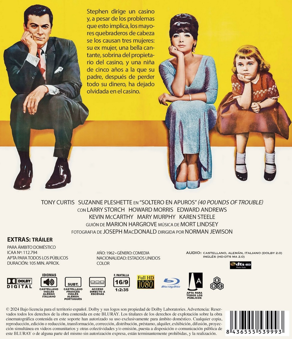 40 Pounds of Trouble (ej svensk text) (Blu-ray) - 2