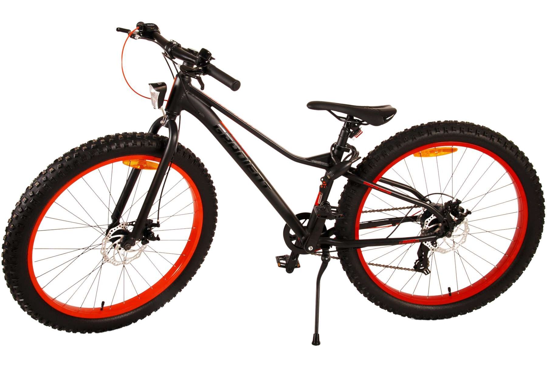 Barncykel Volare Gradient 26 tum – 7 växlar Svart/Orange för barn 9–12 år - 14