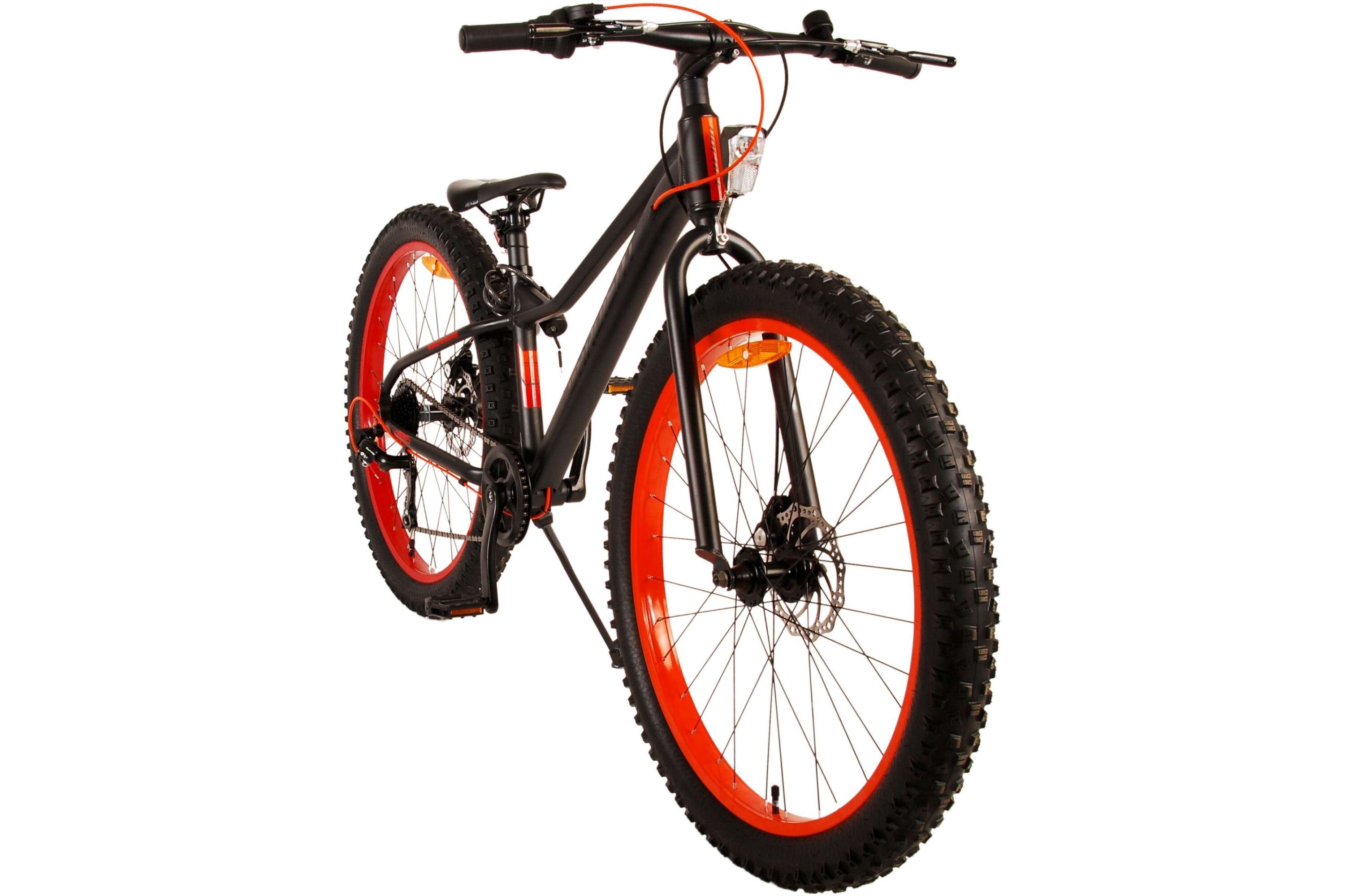Barncykel Volare Gradient 26 tum – 7 växlar Svart/Orange för barn 9–12 år - 10