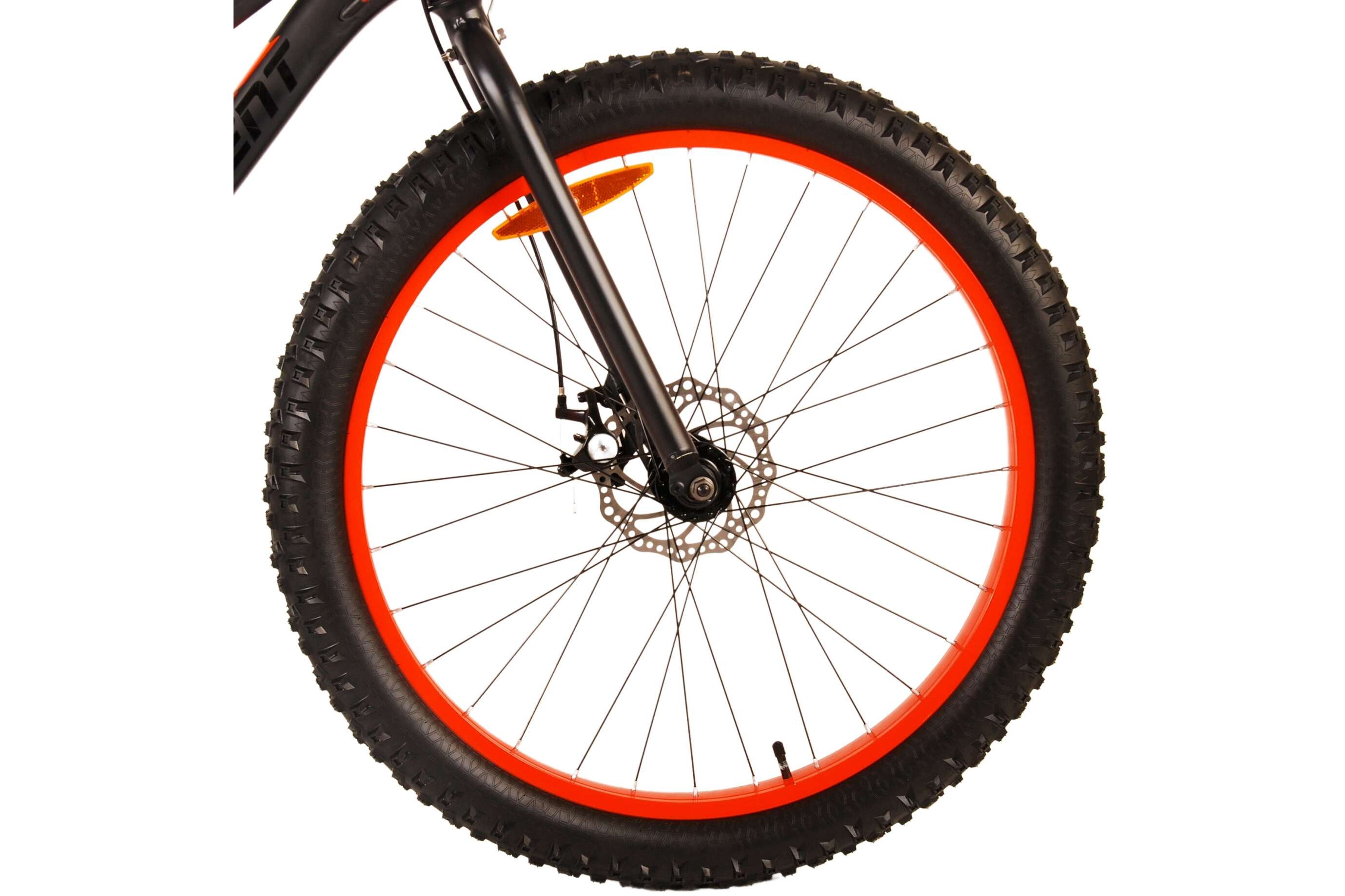 Barncykel Volare Gradient 26 tum – 7 växlar Svart/Orange för barn 9–12 år - 4