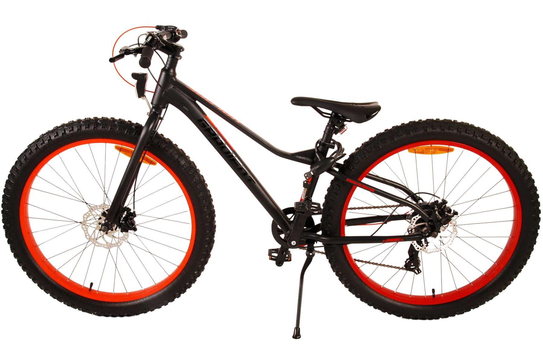 Barncykel Volare Gradient 26 tum – 7 växlar Svart/Orange för barn 9–12 år - 13