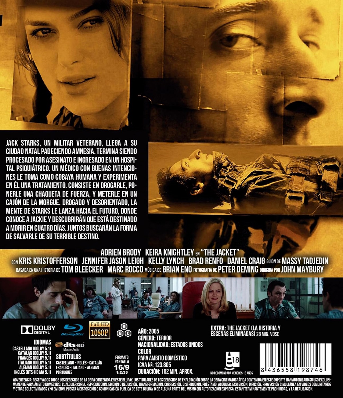 The Jacket (ej svensk text) (Blu-ray) - 2