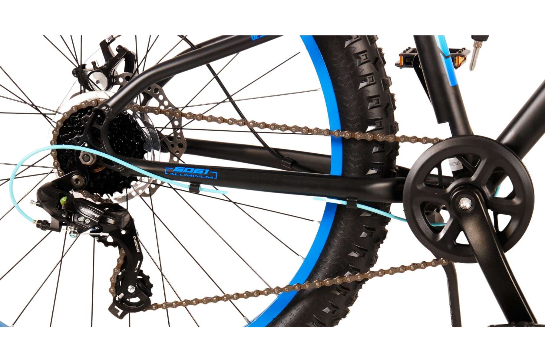 Barncykel Volare Gradient 26 tum – 7 växlar Svart/Blå för barn 9–12 år - 13