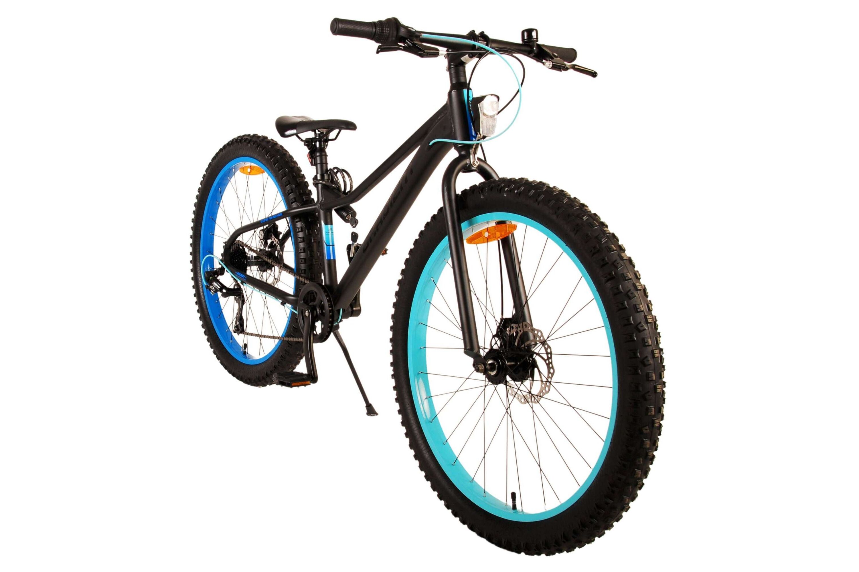 Barncykel Volare Gradient 26 tum – 7 växlar Svart/Blå för barn 9–12 år - 2