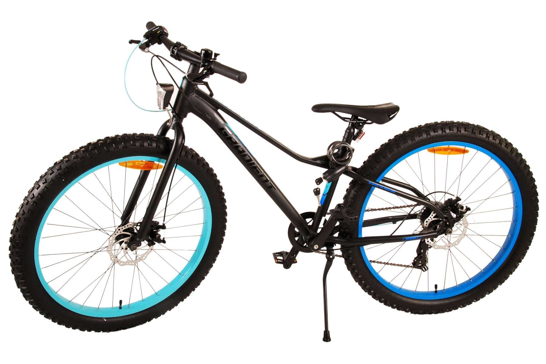 Barncykel Volare Gradient 26 tum – 7 växlar Svart/Blå för barn 9–12 år - 3