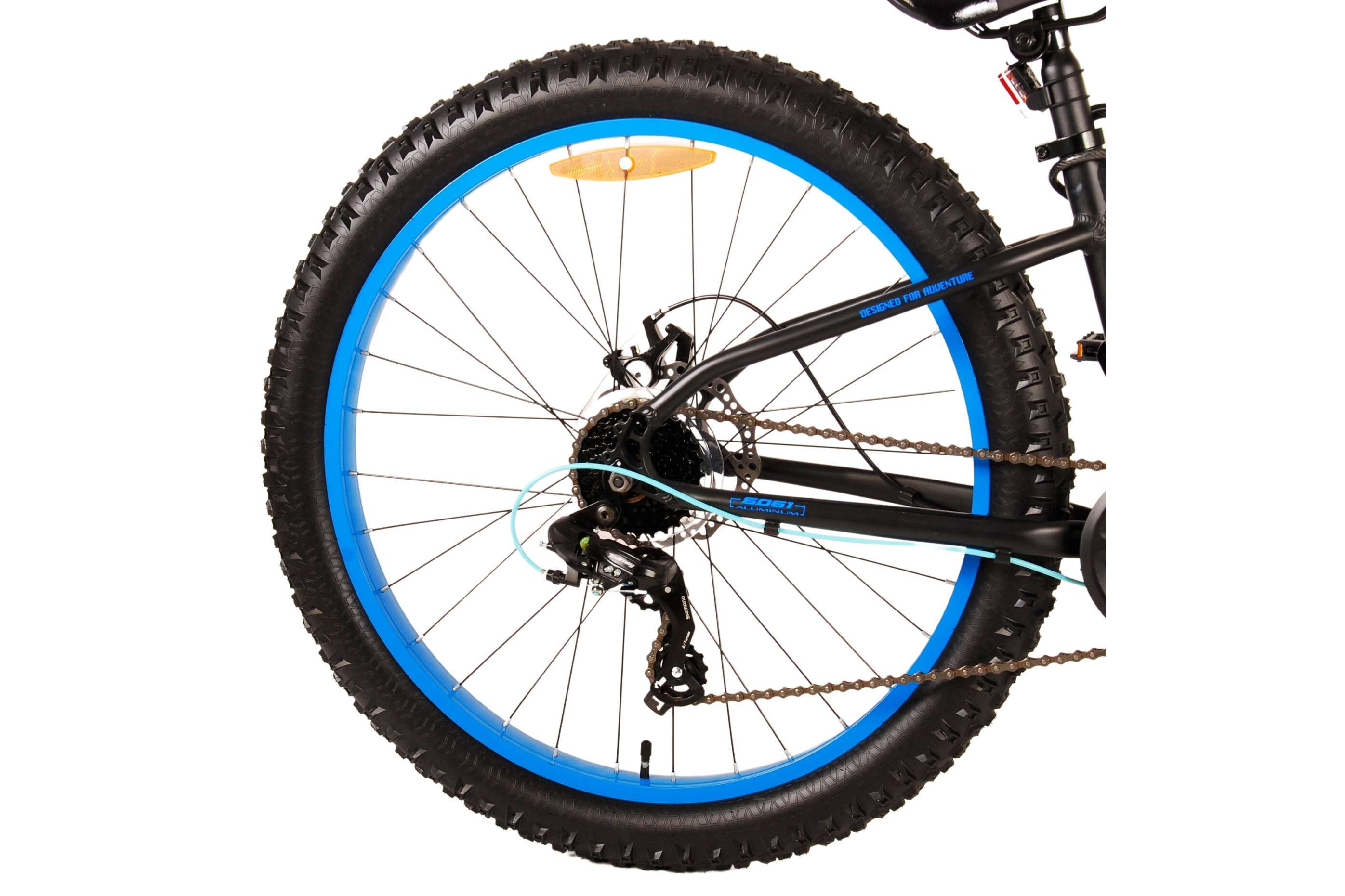 Barncykel Volare Gradient 26 tum – 7 växlar Svart/Blå för barn 9–12 år - 15