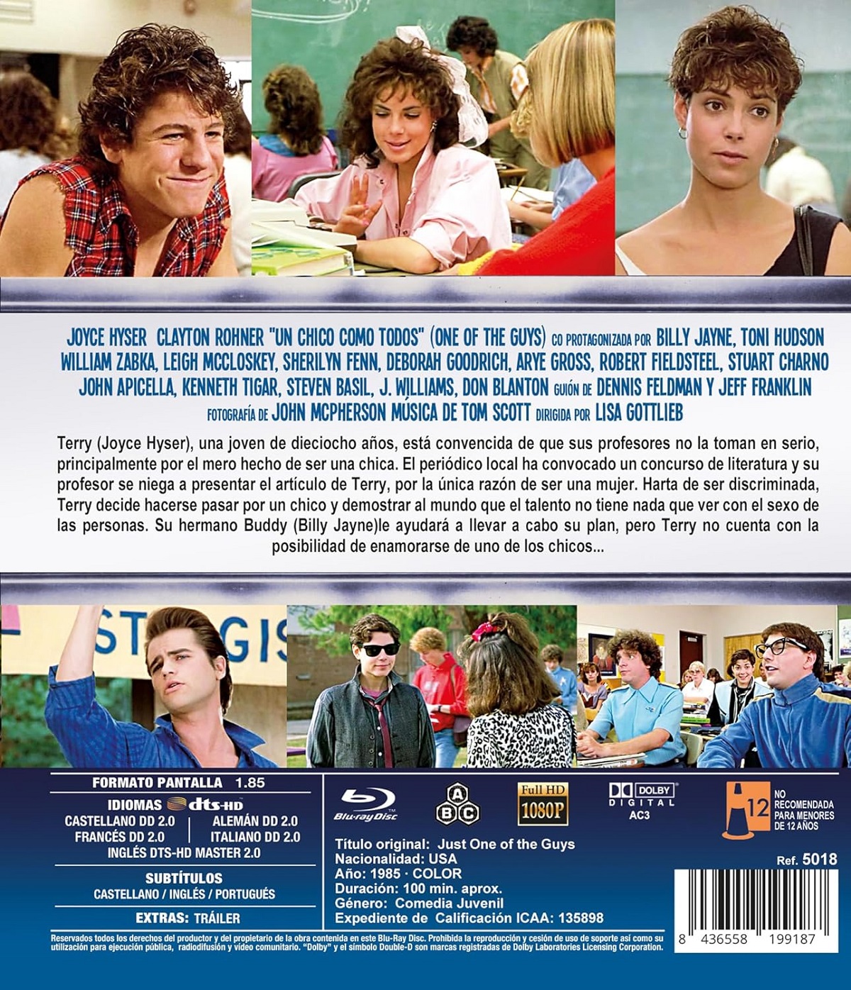 Just One of the Guys (ej svensk text) (Blu-ray) - 2