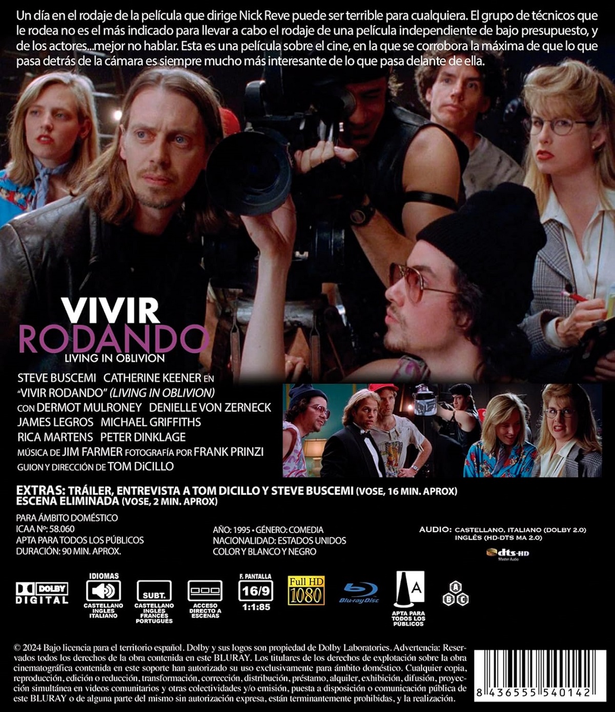 Living In Oblivion (ej svensk text) (Blu-ray) - 2