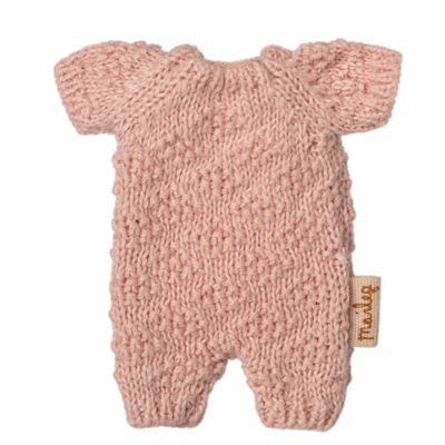 MAILEG STICKAD SPARKDRÄKT/KNITTED  SUIT MICRO KANIN