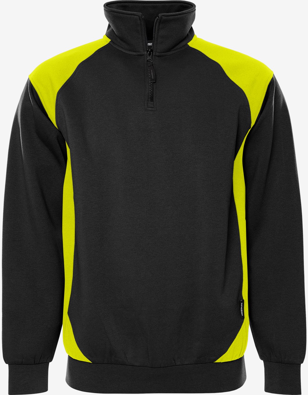 Fristads Green sweatshirt med kort dragkedja 7048 GSM - 2