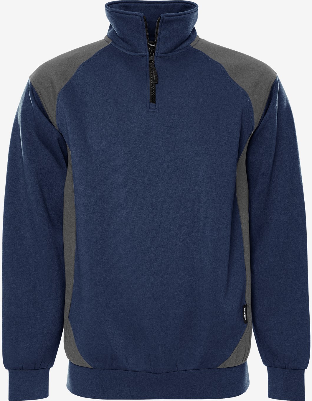Fristads Green sweatshirt med kort dragkedja 7048 GSM - 3