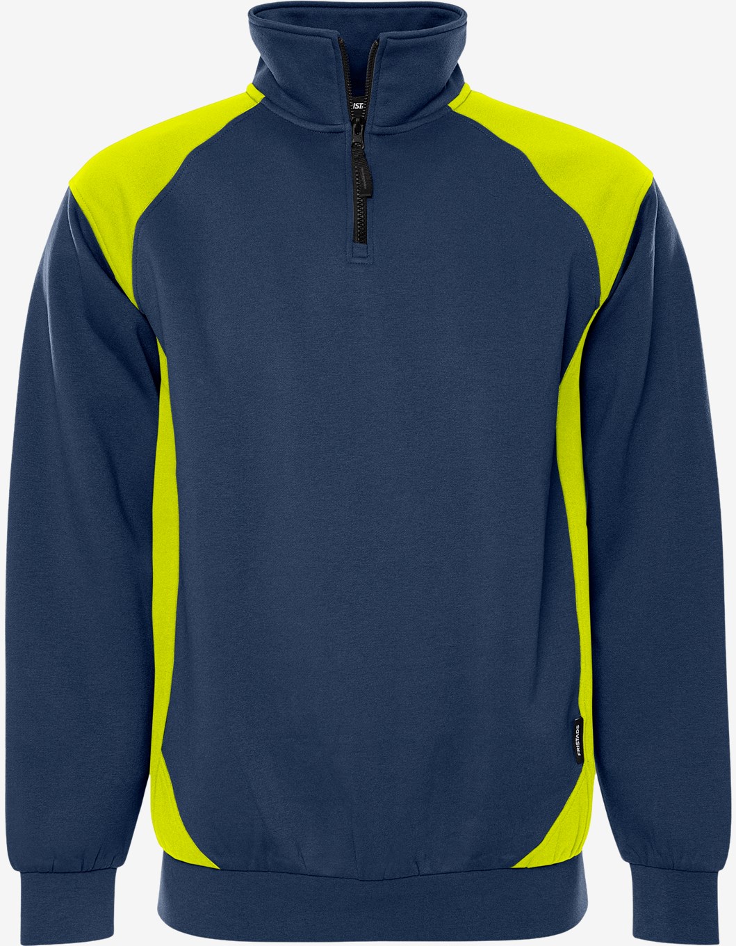 Fristads Green sweatshirt med kort dragkedja 7048 GSM - 4