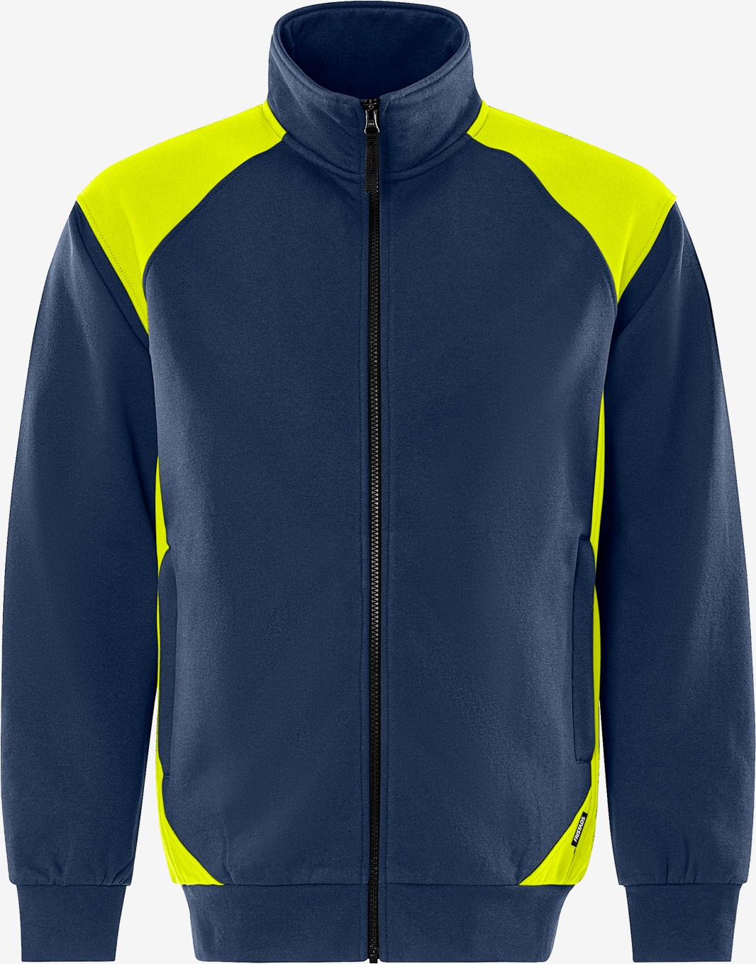 Fistads Green sweatshirt-jacka 7248 GSM - 3