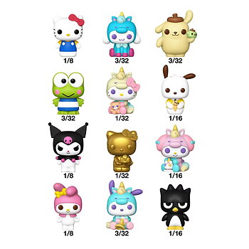 Funko Bitty Pop! Hello Kitty and Friends Blind Bag - Mini Vinyl Figurer