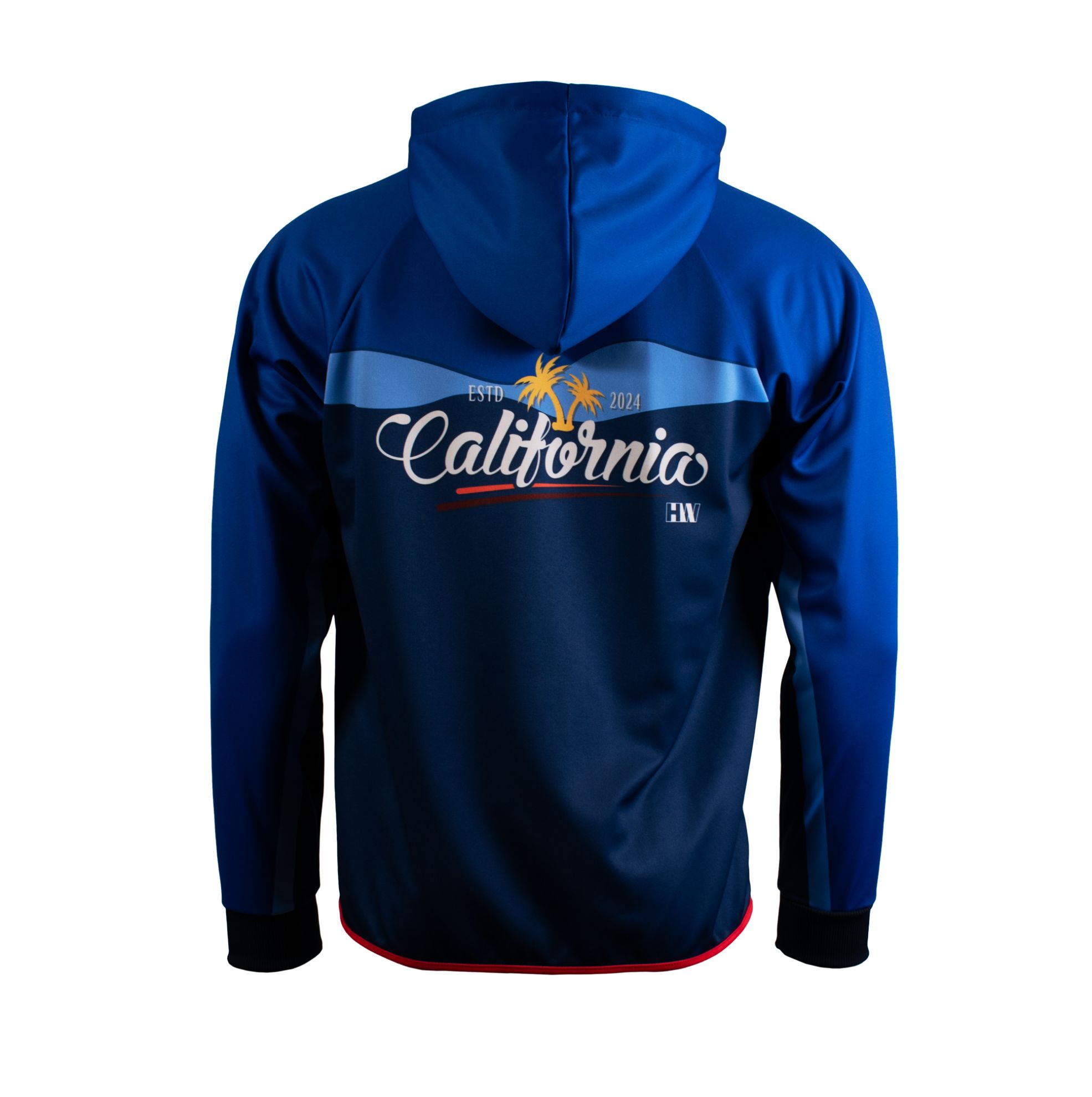 Sublimerad Huvtröja med Dragkedja – Custom Hoodie | Offert - 4