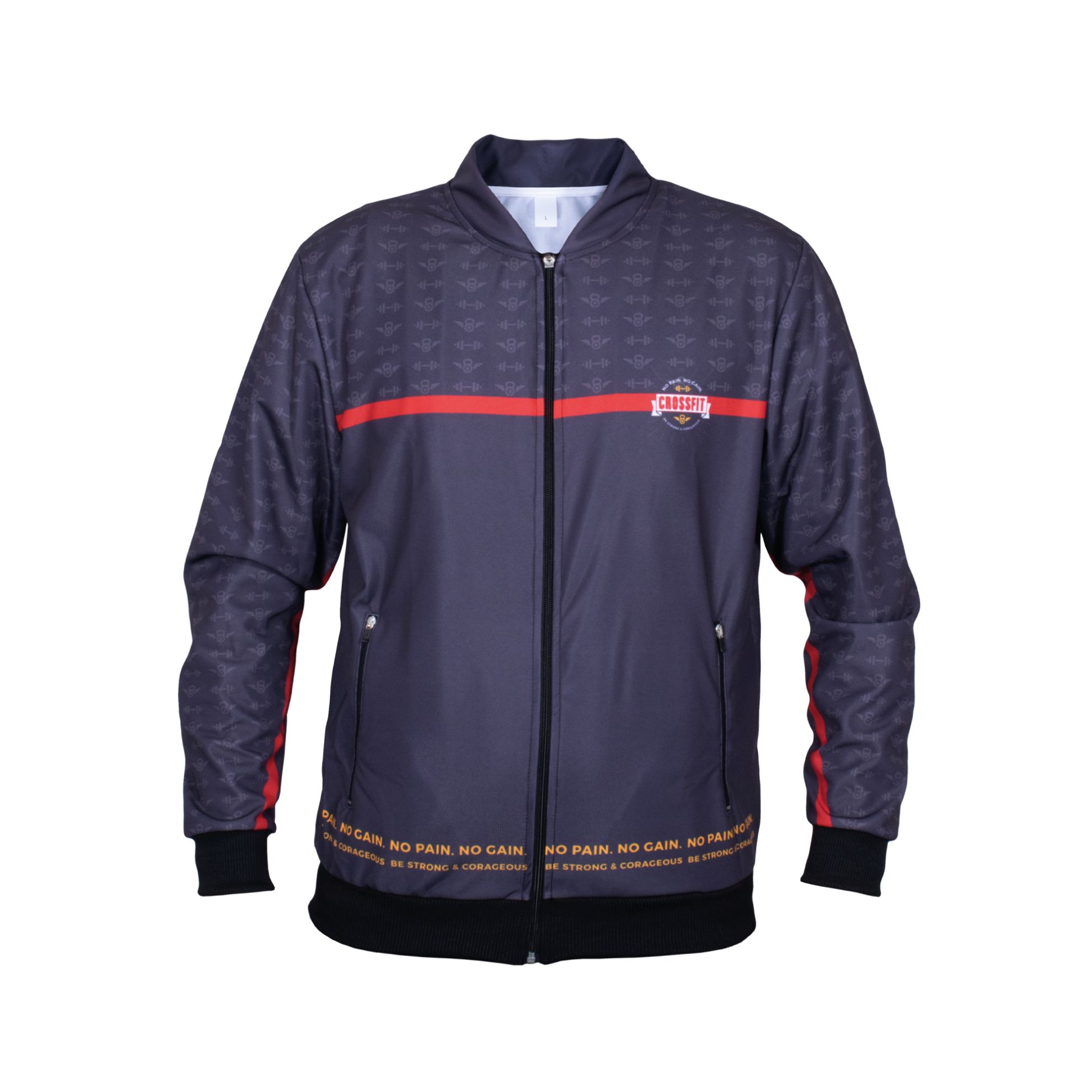 Sublimerad Retrotröja med Dragkedja – Custom Teamwear | Offert
