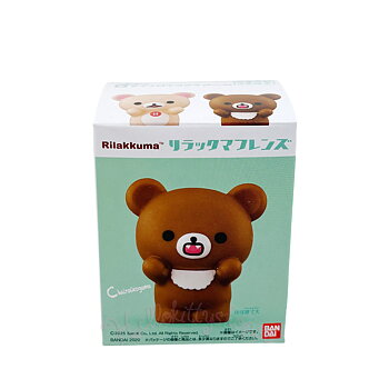 Rilakkuma Bandai Shokugan Friends Mini Figur - Chairoikoguma