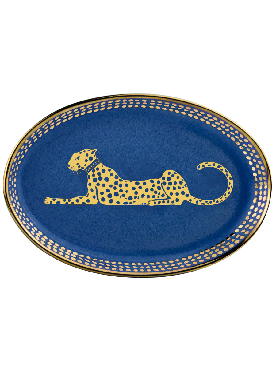 ORTIGIA Dish Spotty Ceramic Blue - 2
