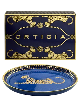 ORTIGIA Dish Spotty Ceramic Blue