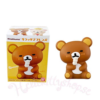  Rilakkuma Bandai Shokugan Friends Mini Figur - Rilakkuma