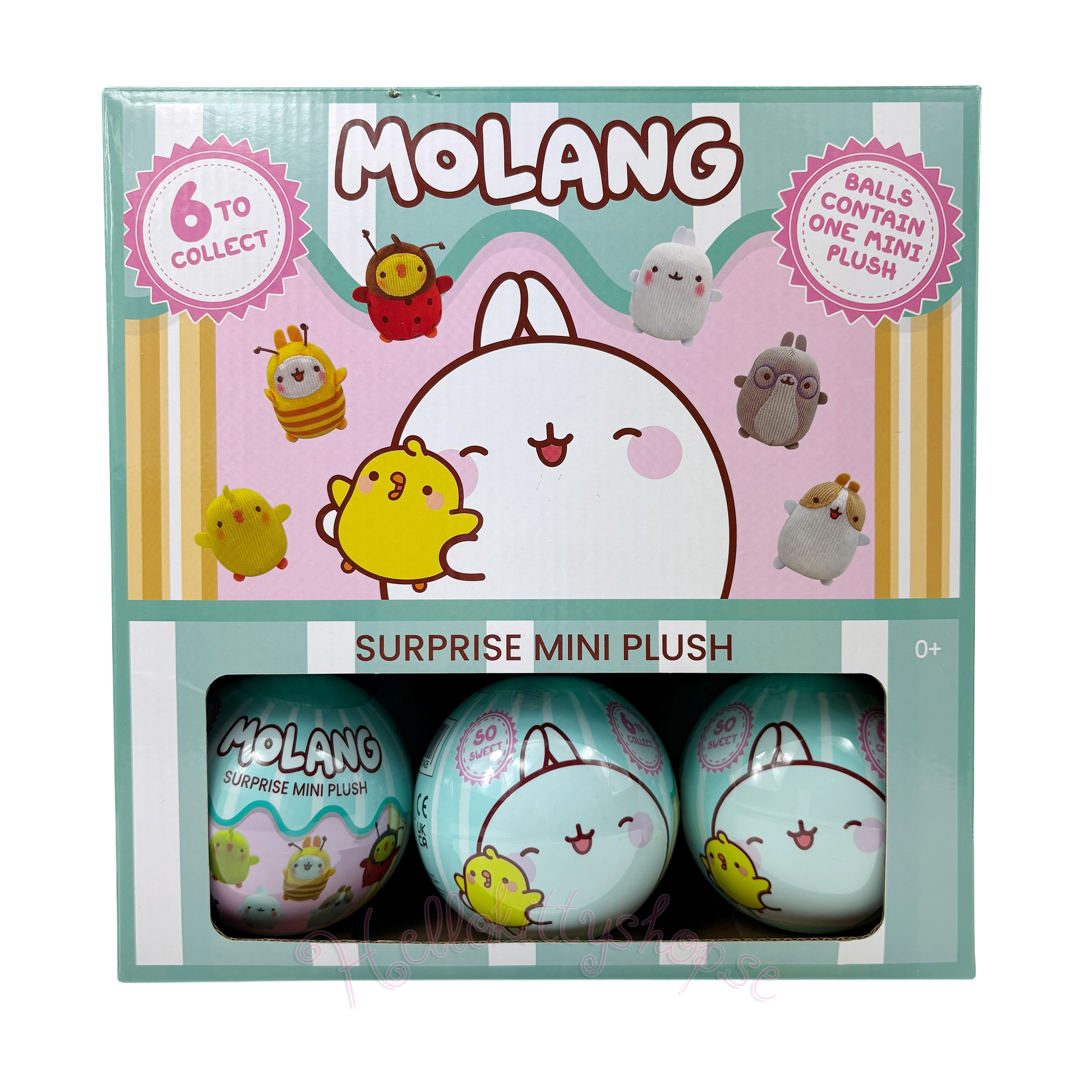 Molang Capsule Surprise med Gosedjur 9 cm - 12