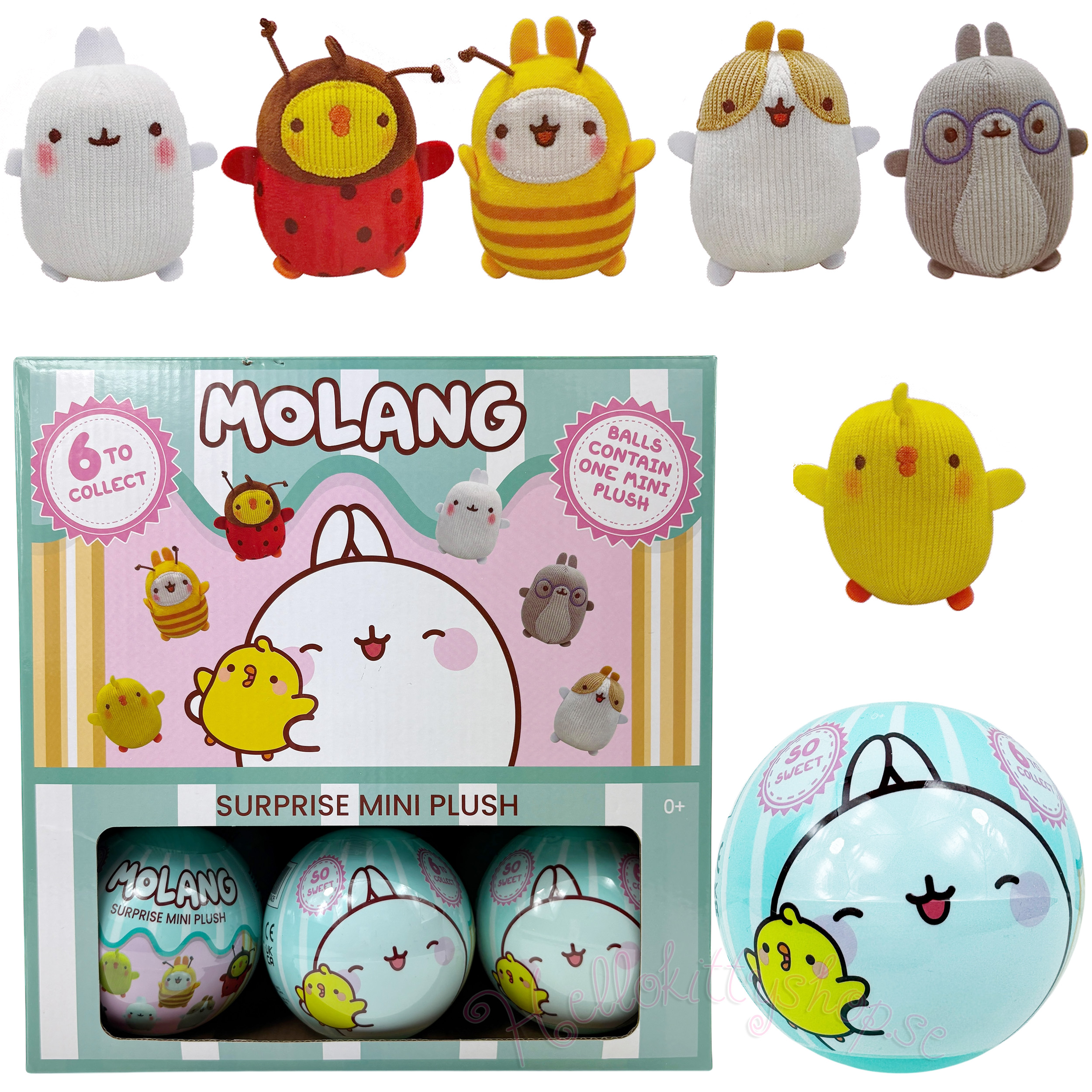Molang Capsule Surprise med Gosedjur 9 cm