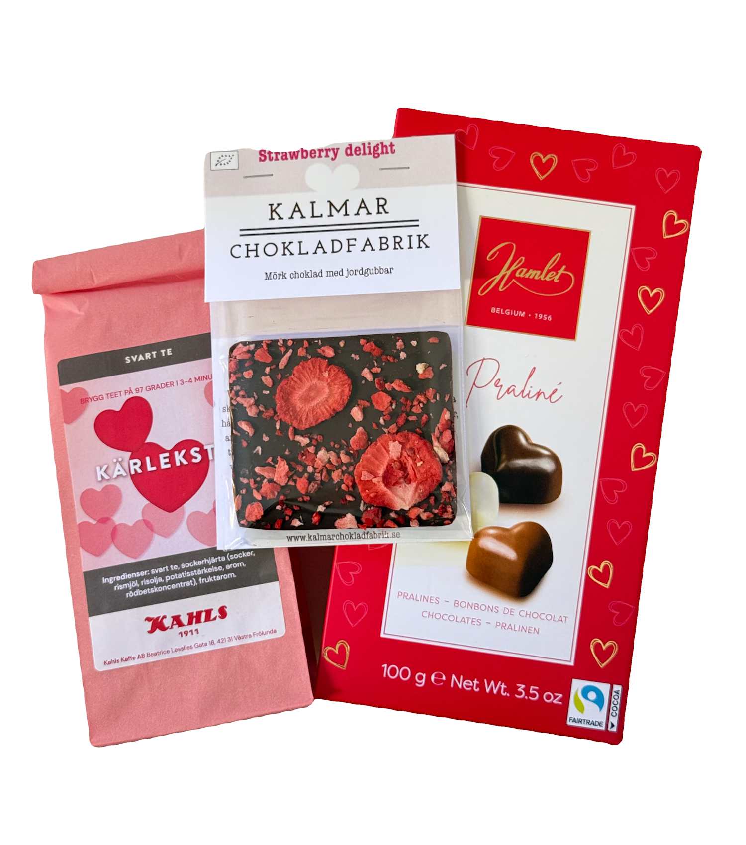 Kärlekspresent med Choklad & Te