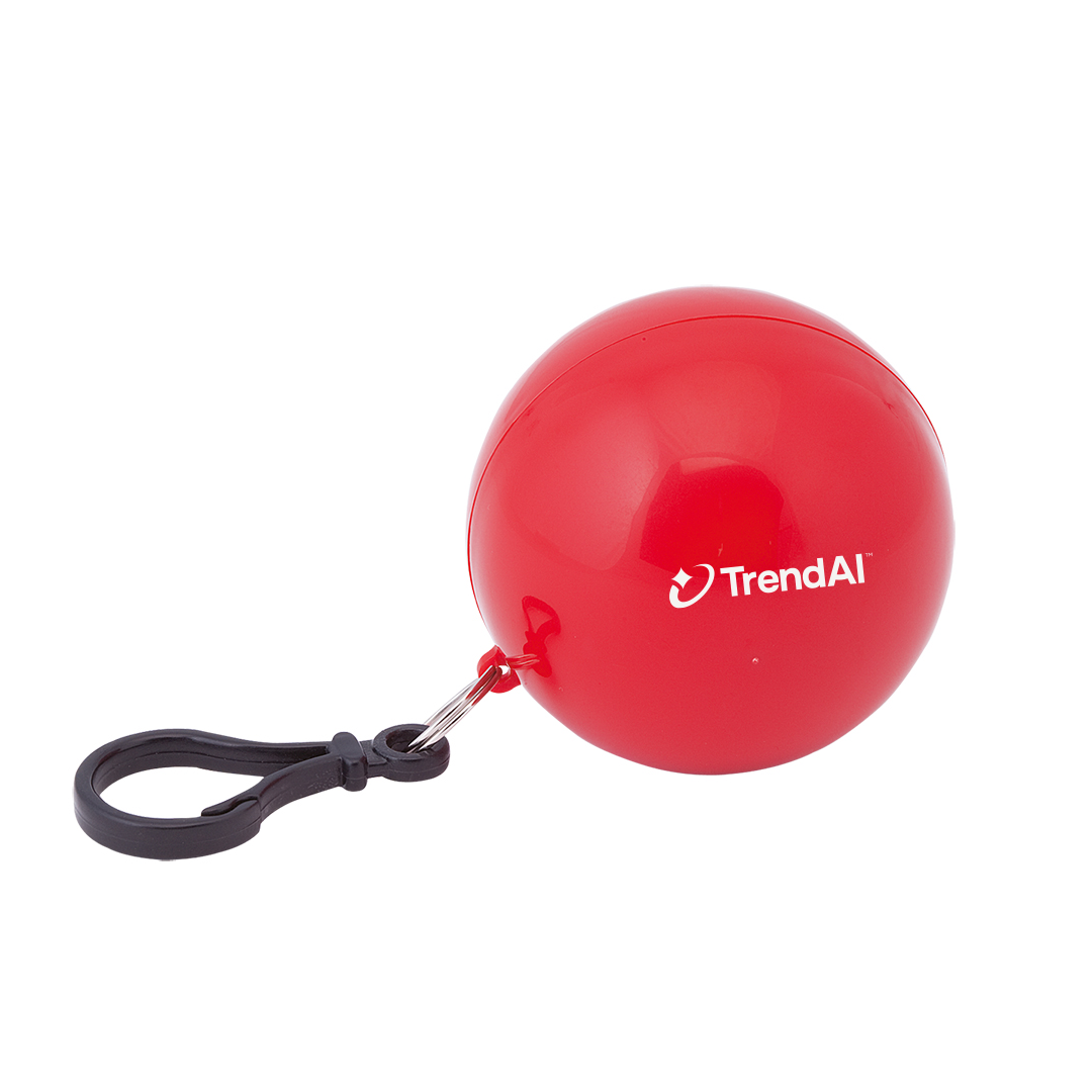 Regnponcho Nyckelring  - 3