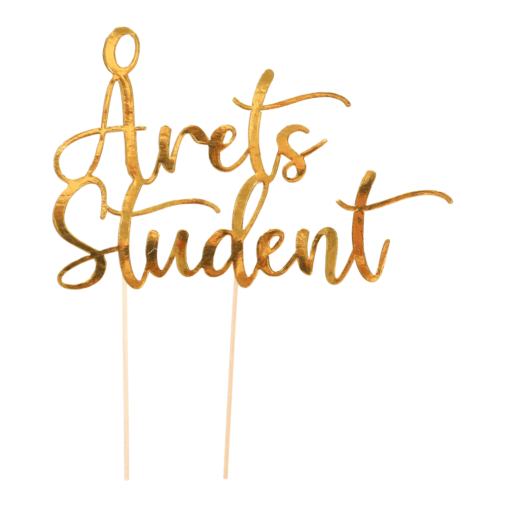 Cake topper Årets student