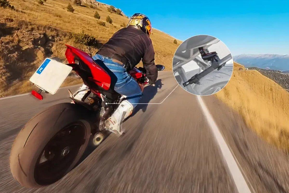 Insta360 Motorcycle Selfie Stick Support Clamp - 5