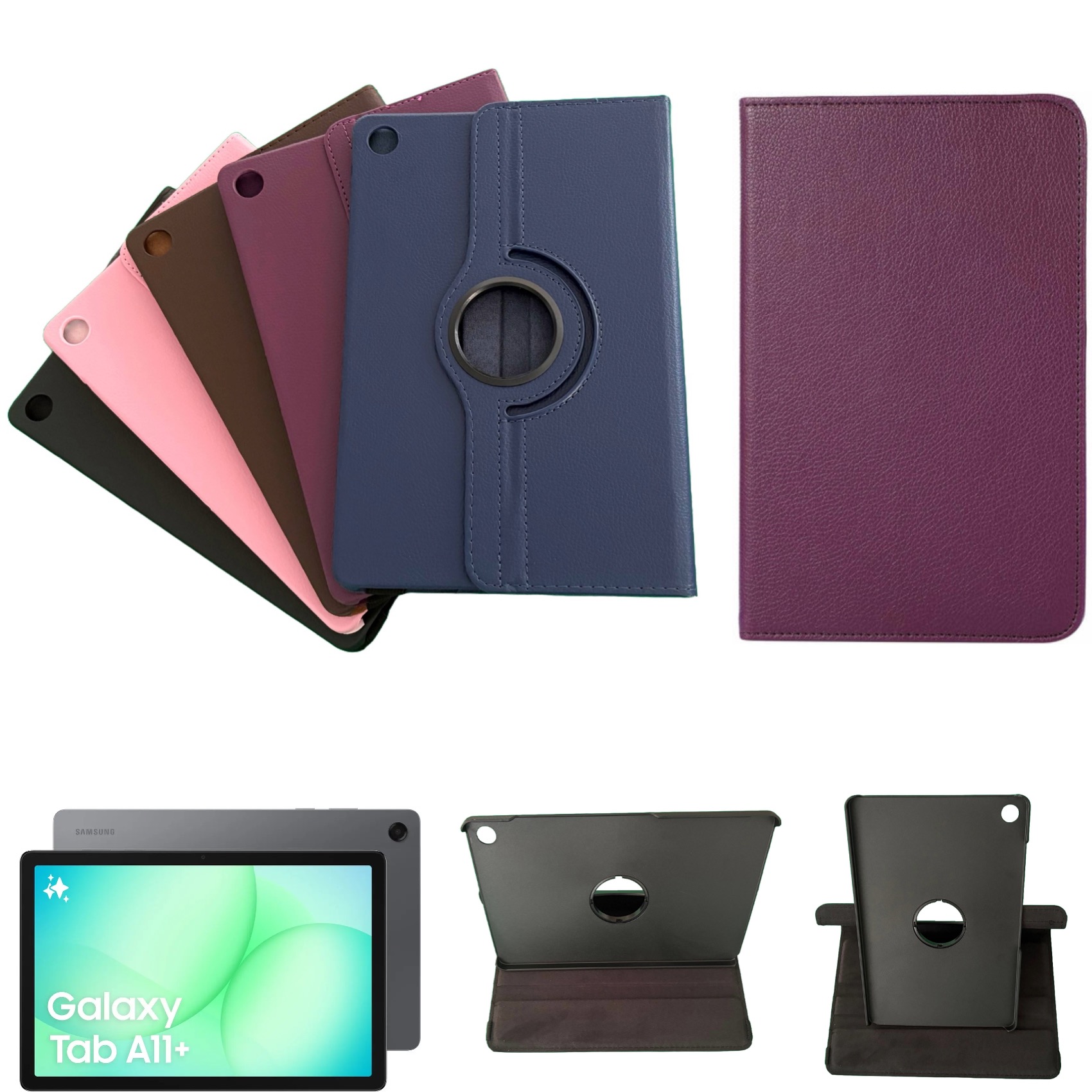1SWEDEN skal för Samsung Galaxy Tab A11 Plus fodral - 16