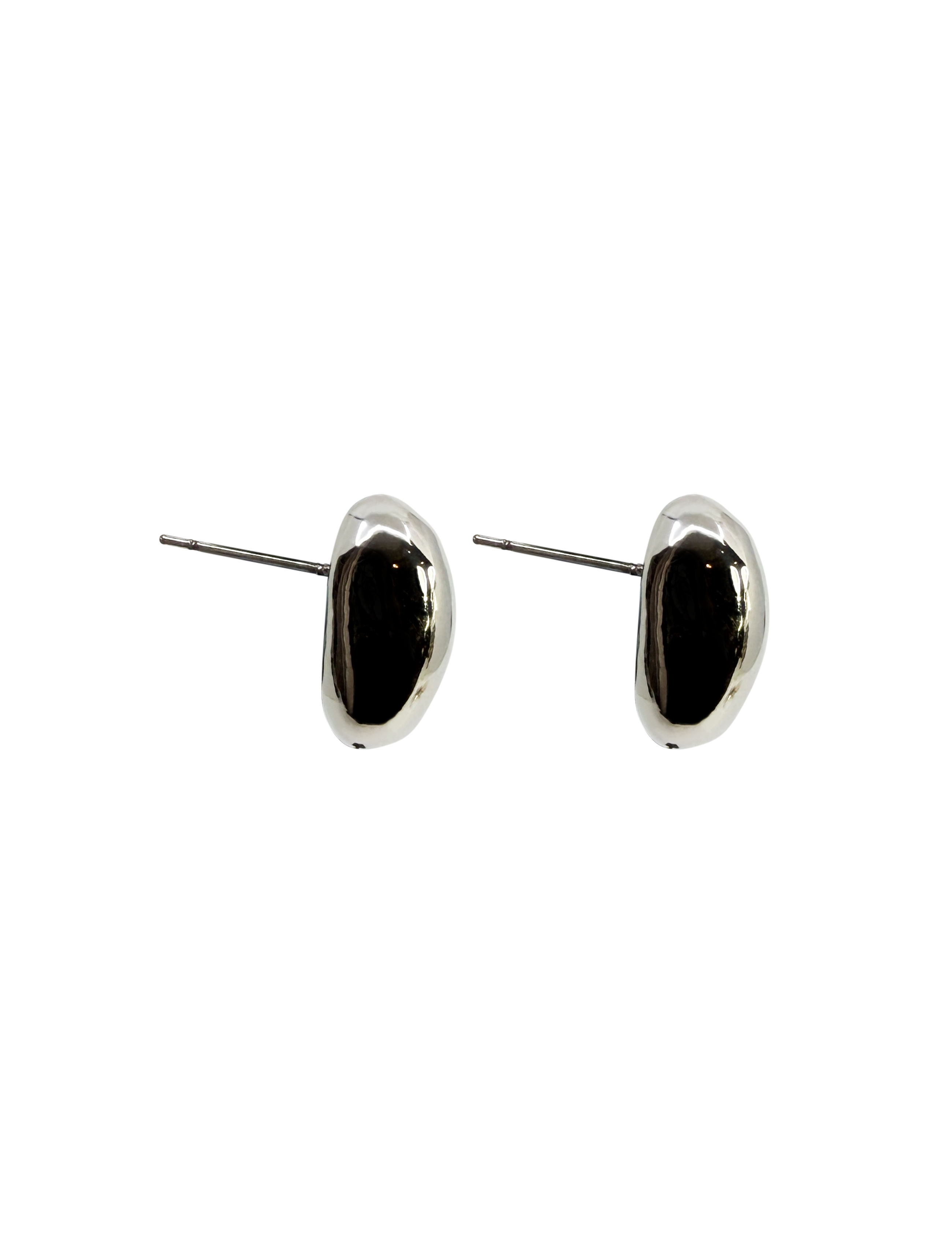 SHELLY STUD EAR SILVER