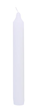Haushaltskerzen mit Dornloch Weiß – 120er Karton | Ø 24,5 x H 200 mm