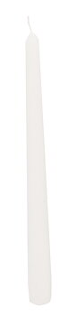Gies Spitzkerzen Weiß – 50er Pack | Ø 22 x H 245 mm