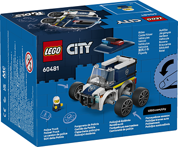 LEGO City Polisbil V29 60481