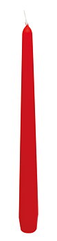 Gies Spitzkerzen Rot – 50er Pack | Ø 22 x H 245 mm