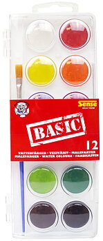 Vattenfärg 12 st