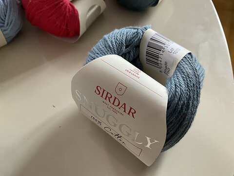 Sirdar snuggly 100% cotton